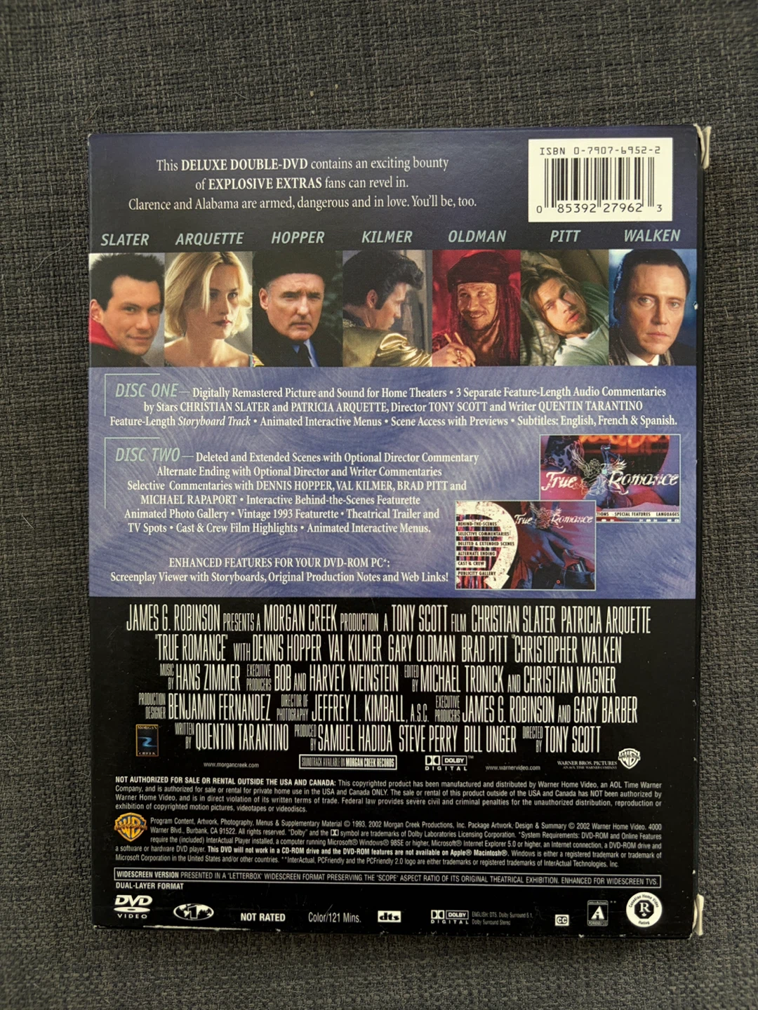 True Romance Unrated Director's Cut 2-Disc DVD Special Edition - photo 5