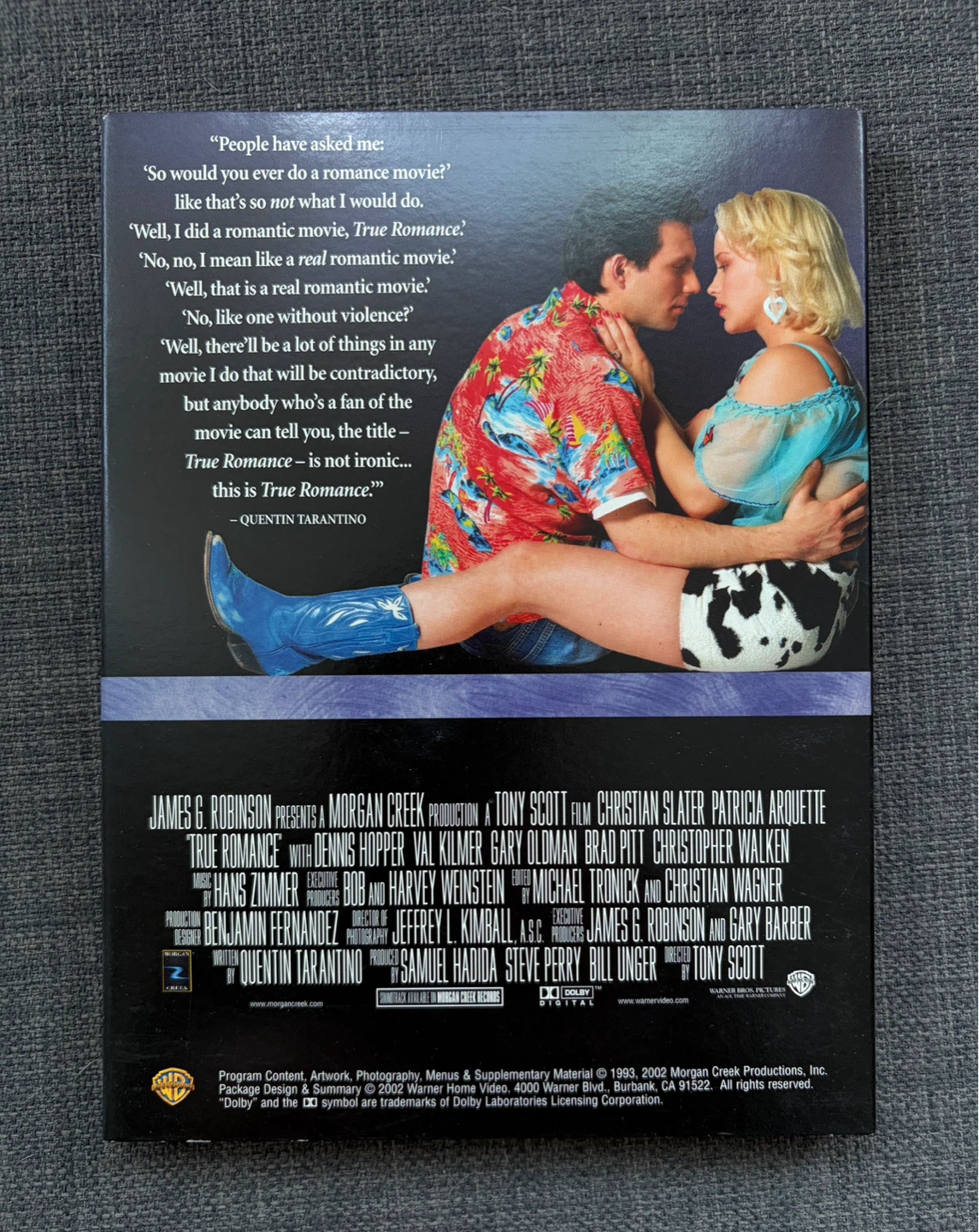 True Romance Unrated Director's Cut 2-Disc DVD Special Edition - photo 4