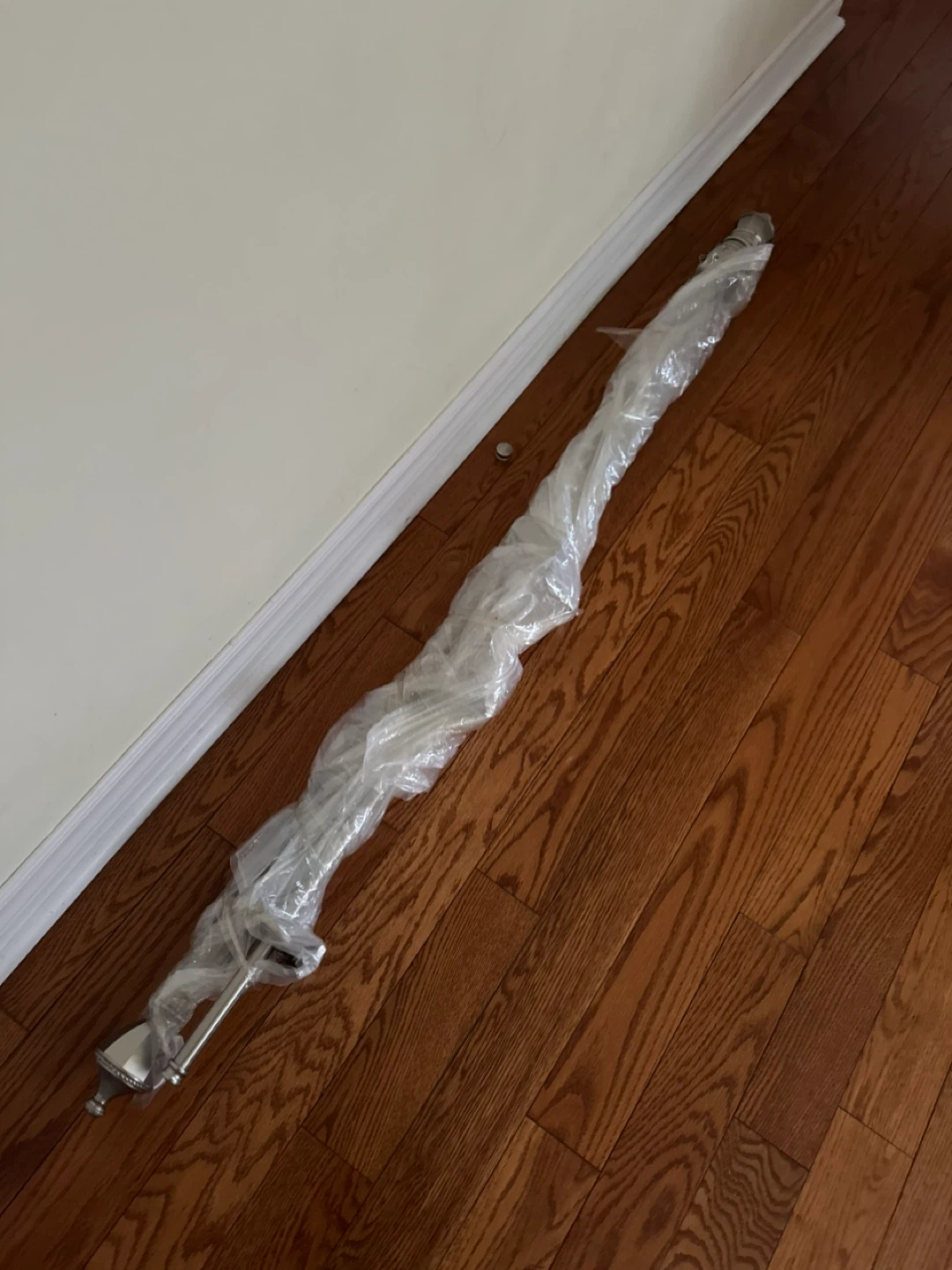 Brushed Nickel Curtain Rod