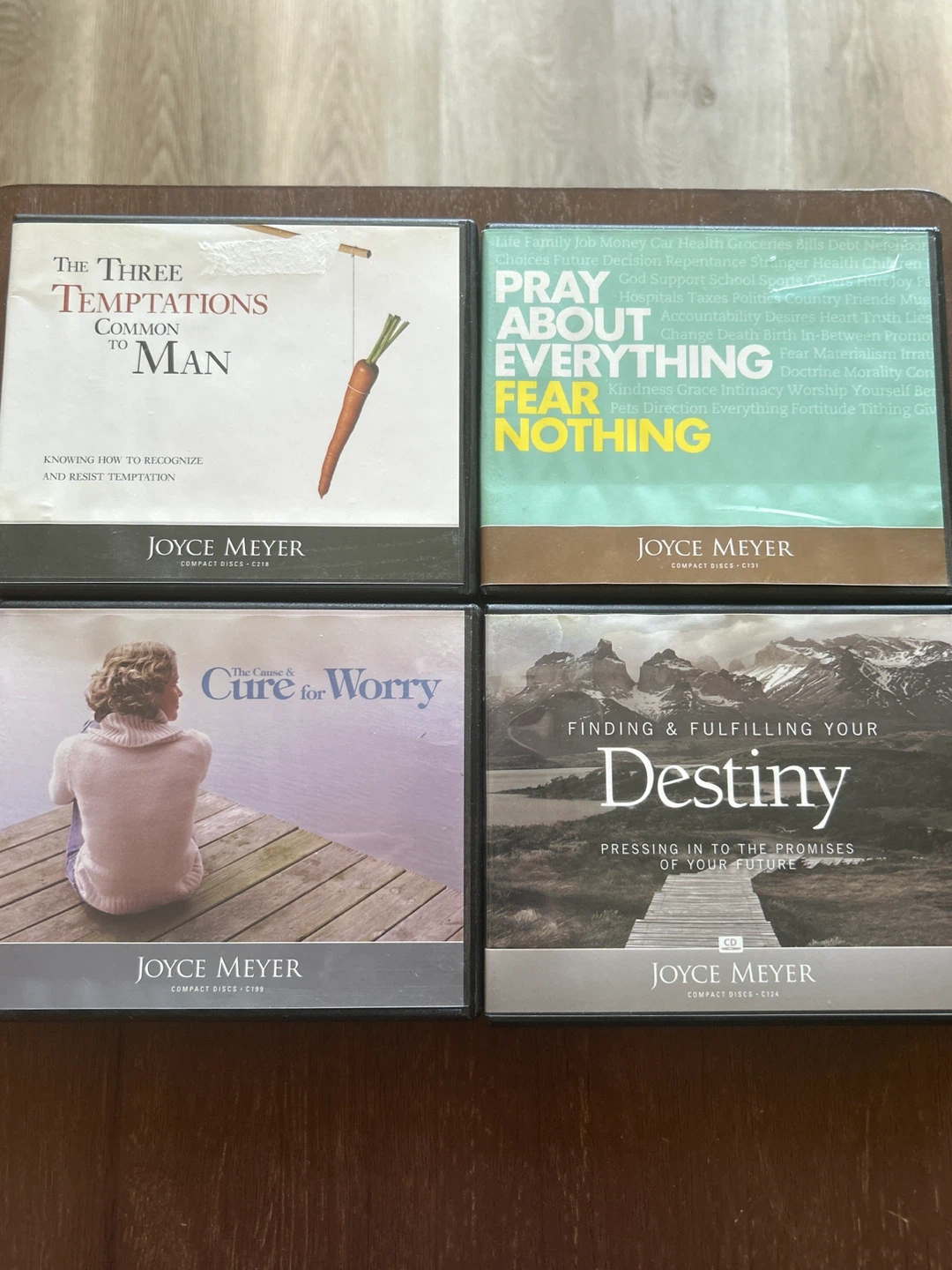 Joyce Meyer Compact Disc Set - 4 Titles