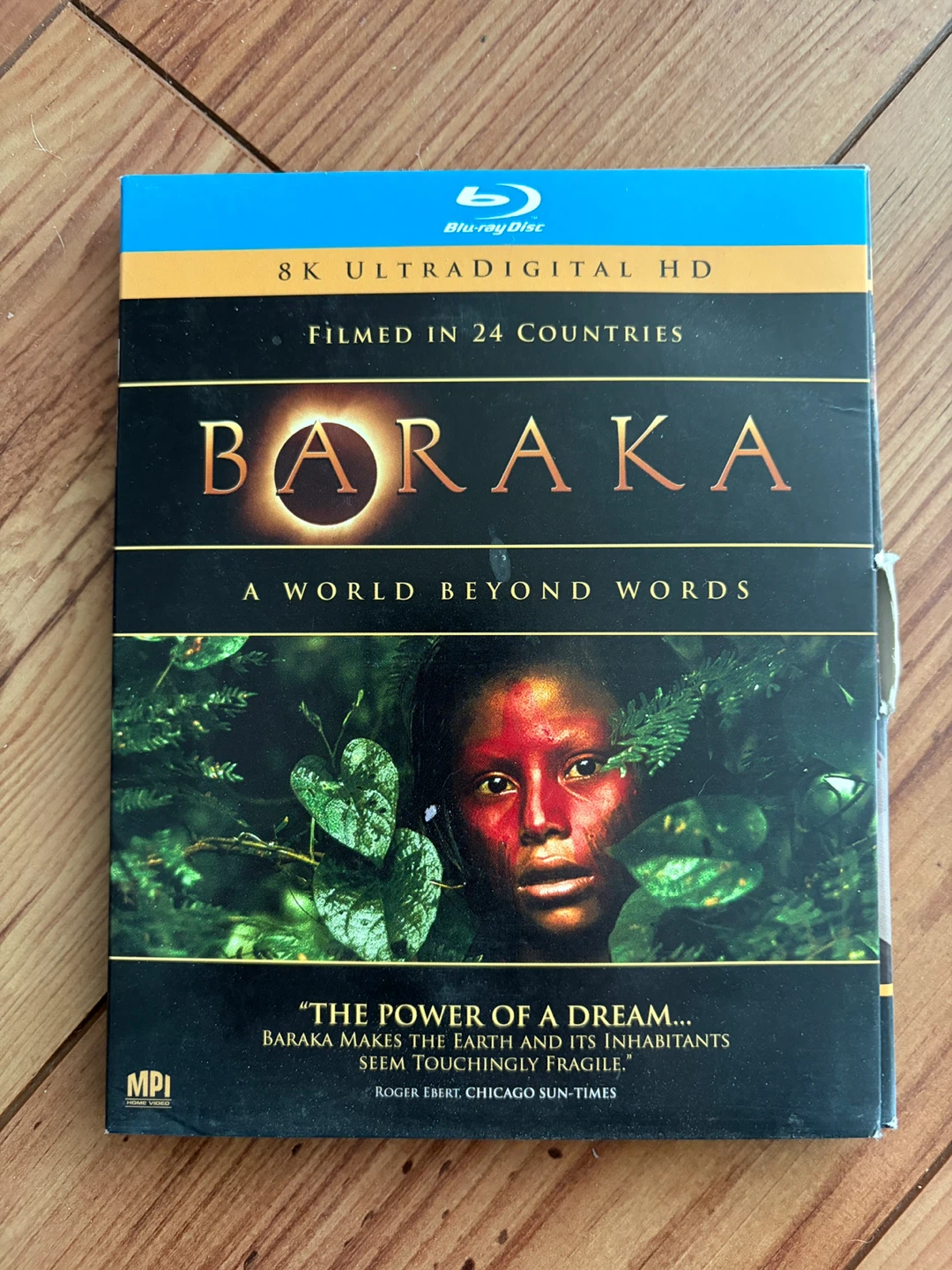 Baraka Blu-ray Disc: First of Its Kind 8K Scan