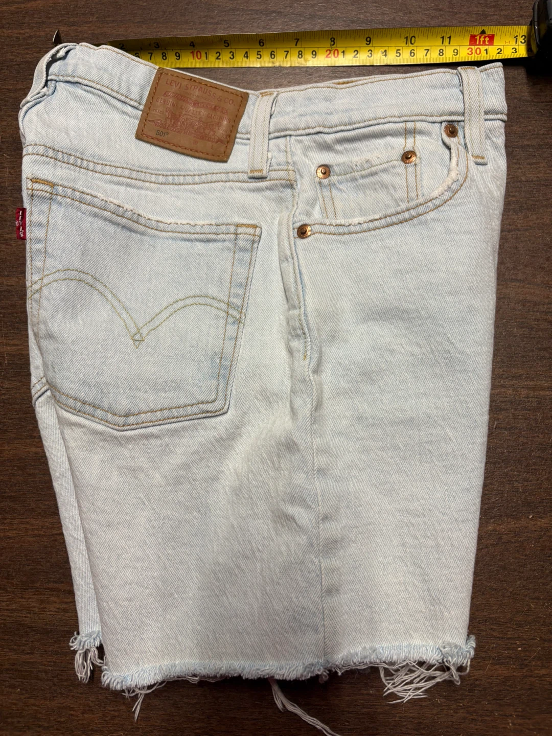 Levi's 501 Cut-Off Denim Shorts - photo 2