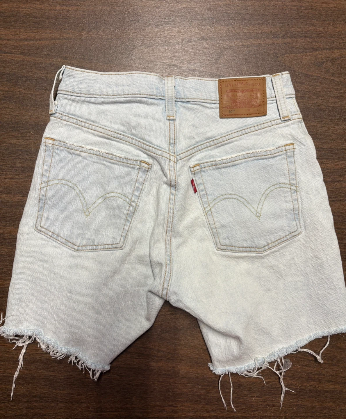 Levi's 501 Cut-Off Denim Shorts - photo 3