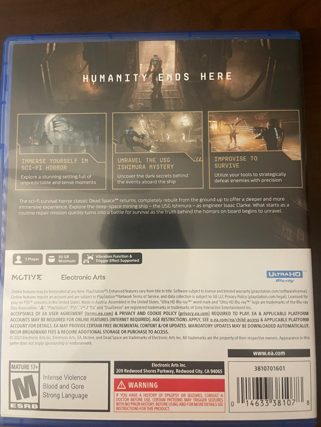 PS5 Dead Space game - photo 3