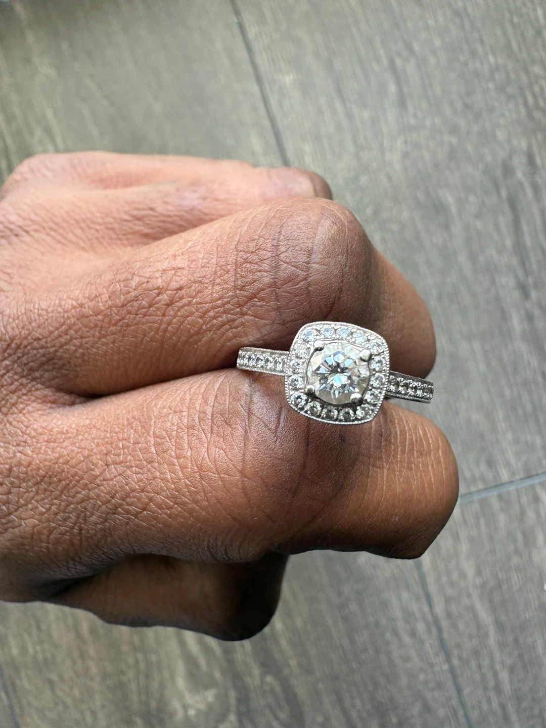 Diamond Engagement Ring - photo 2