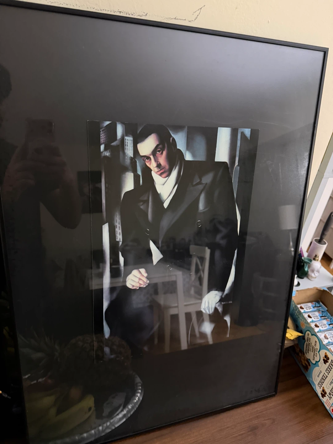 Framed Art Print Portrait d'Homme Inachevé - photo 2