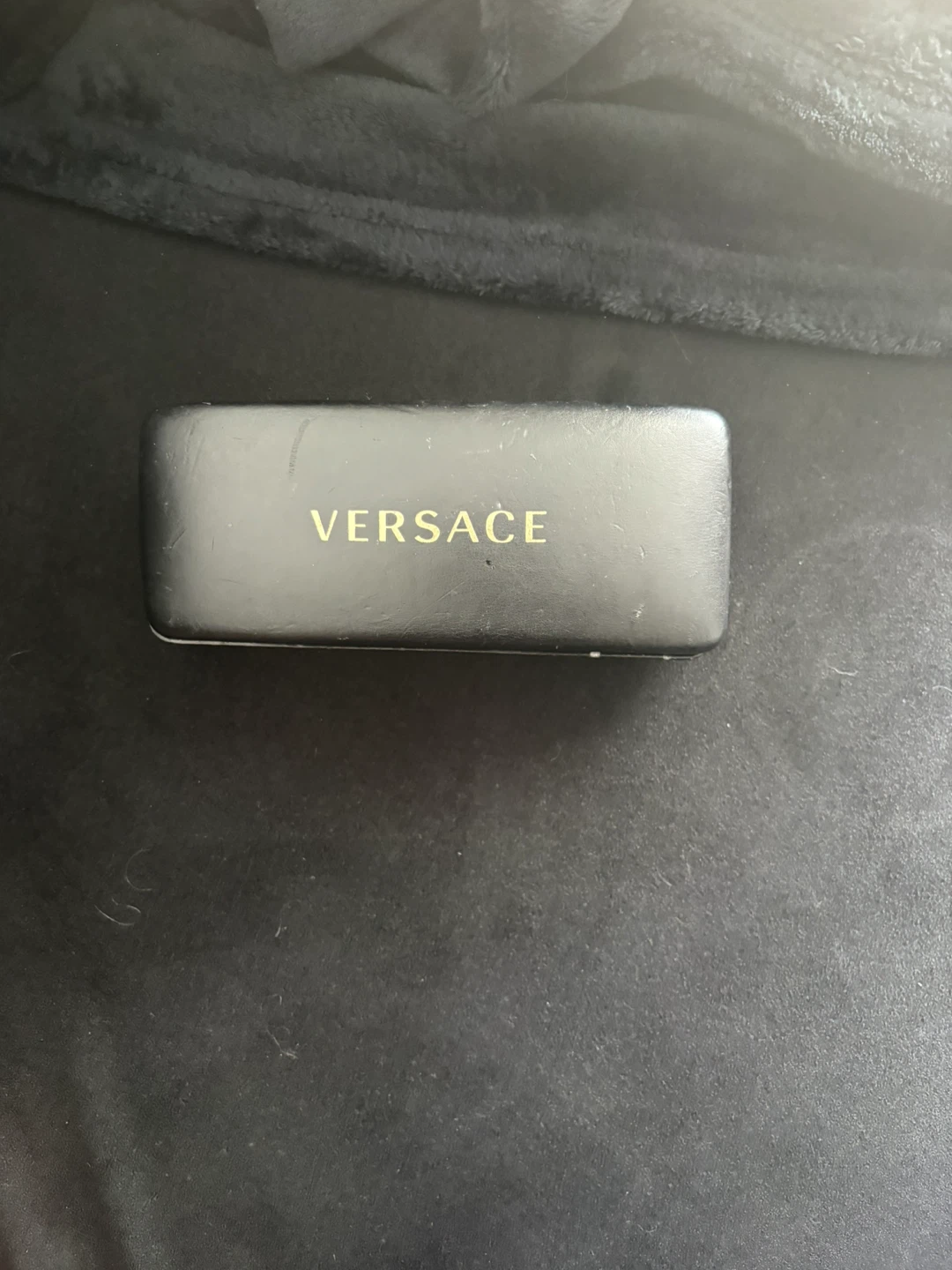 Versace Black Sunglasses with Gold Medusa Details - photo 3