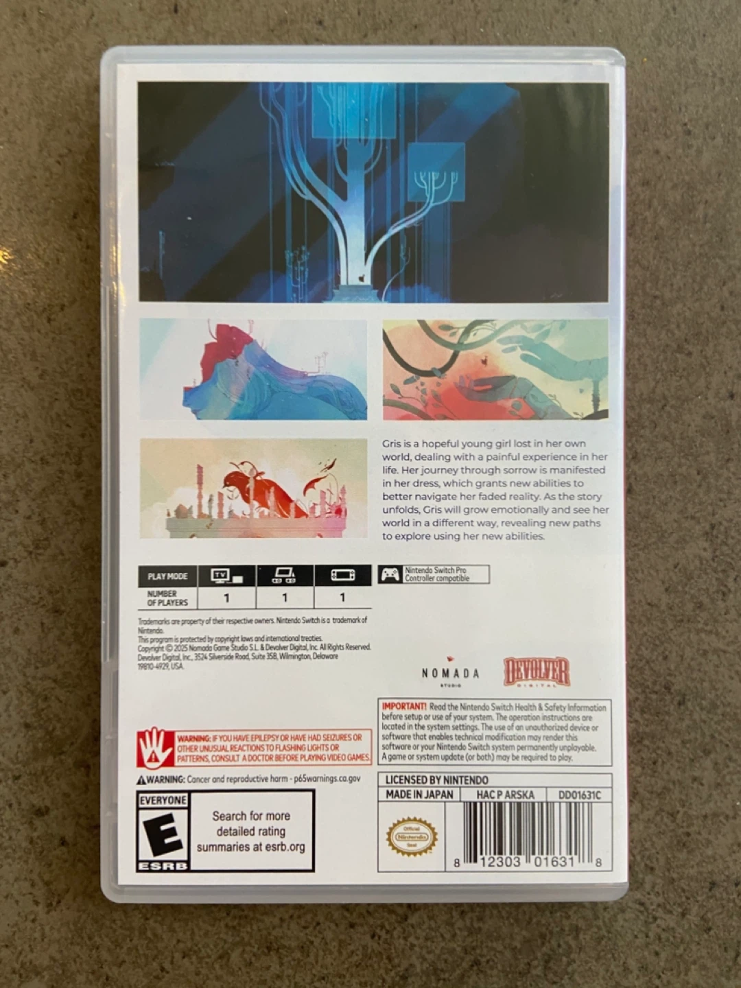 gris for nintendo switch - photo 3