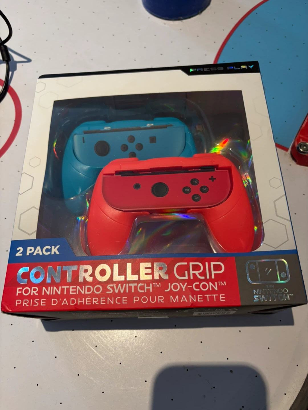 Controller Grips for Nintendo Switch Joy-Con (2 Pack)