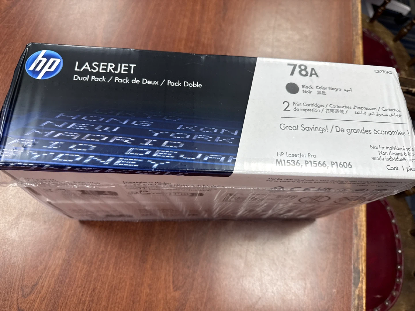 HP LaserJet 78A Black Toner Cartridge Dual Pack