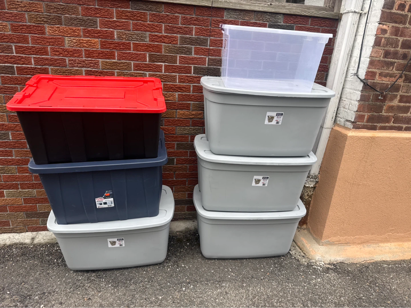 Sterilite & Edge Storage Totes - Various Sizes