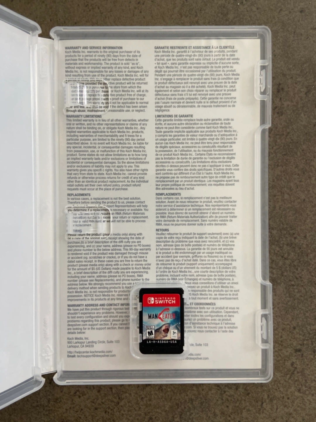 maneater for nintendo switch - photo 2