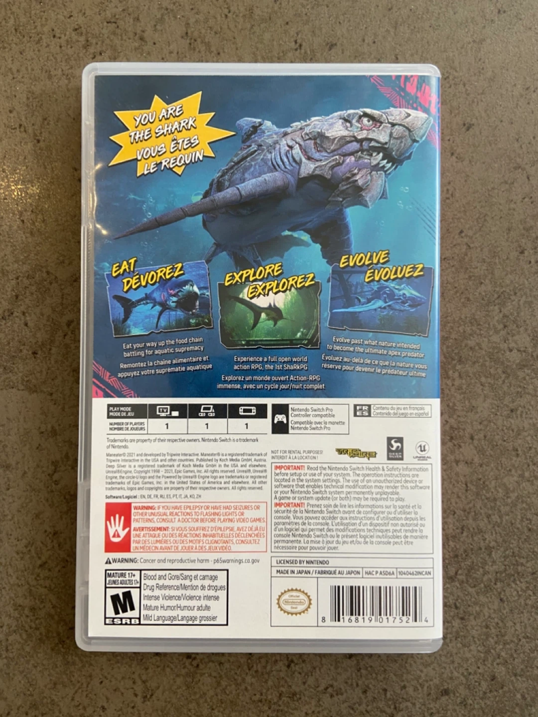 maneater for nintendo switch - photo 3