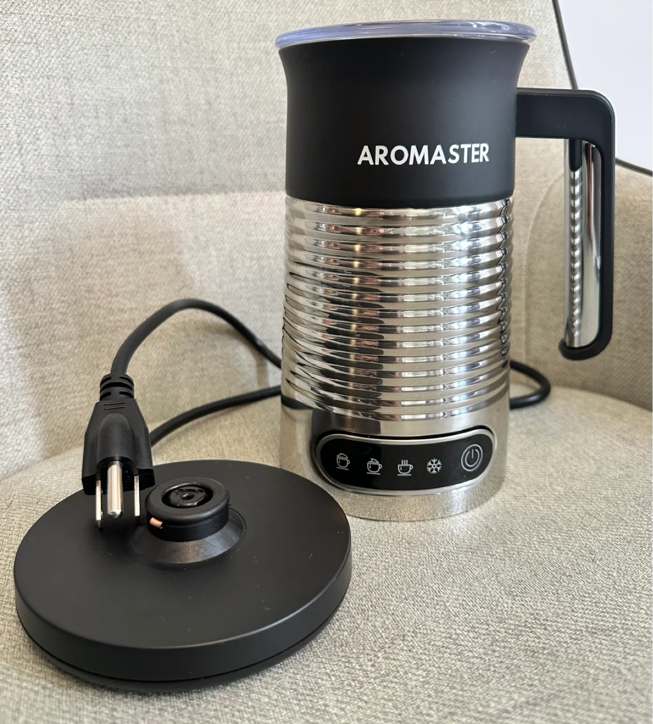 Aromaster Electric Milk Frother and Steamer