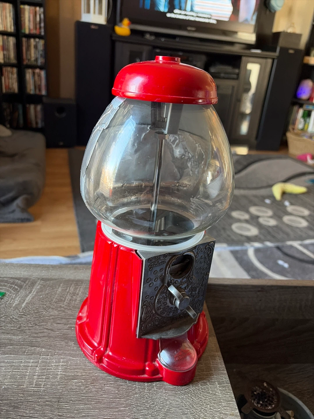Vintage Gumball Machine - Red