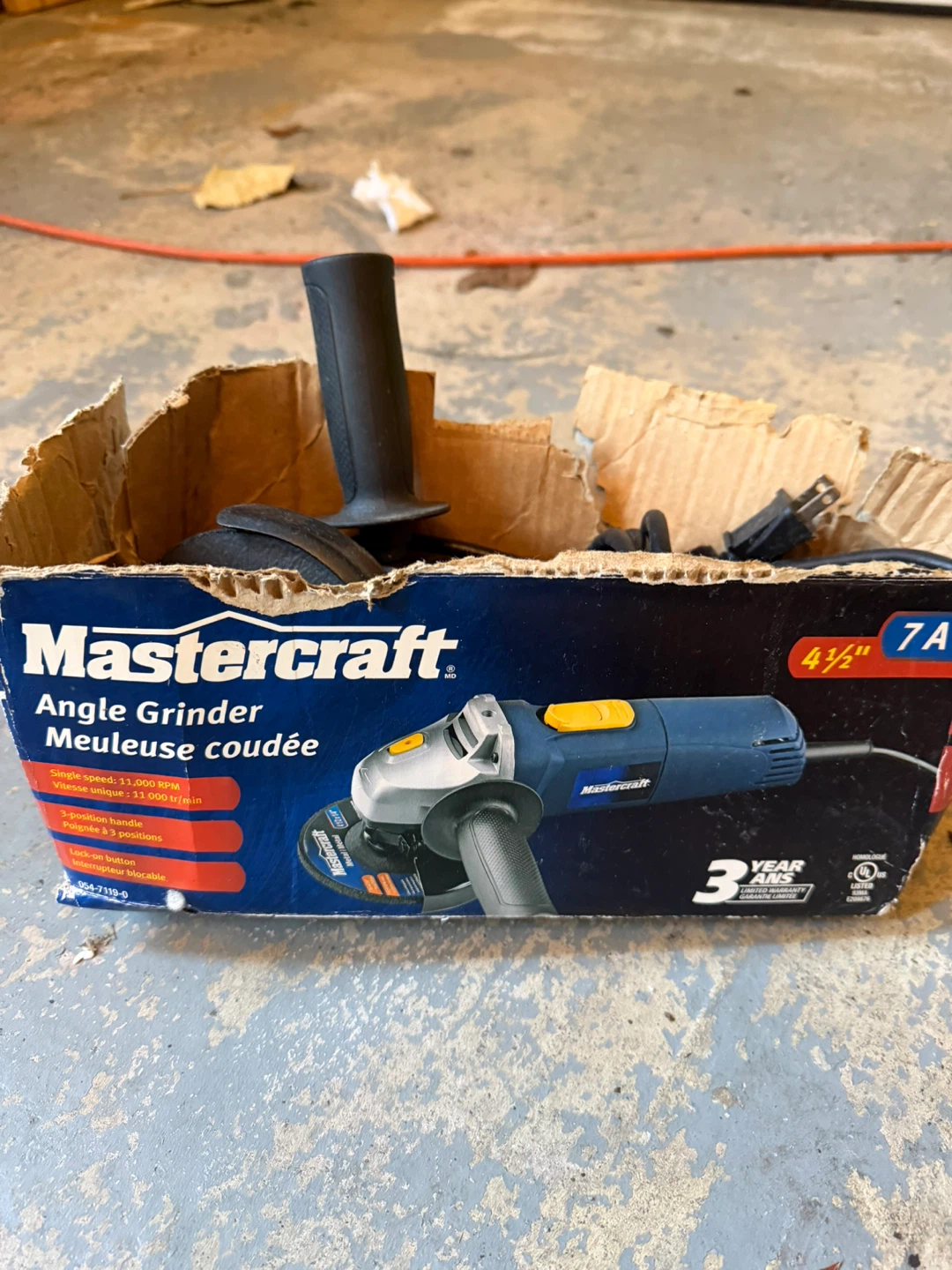 Master craft Angle Grinder