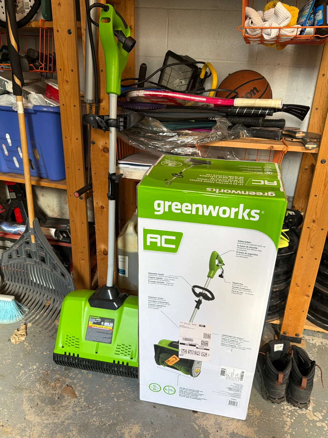 12” Electric Snow Shoveller