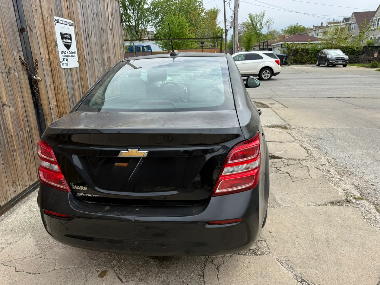 Black Chevrolet Sonic Sedan 2017 - photo 2