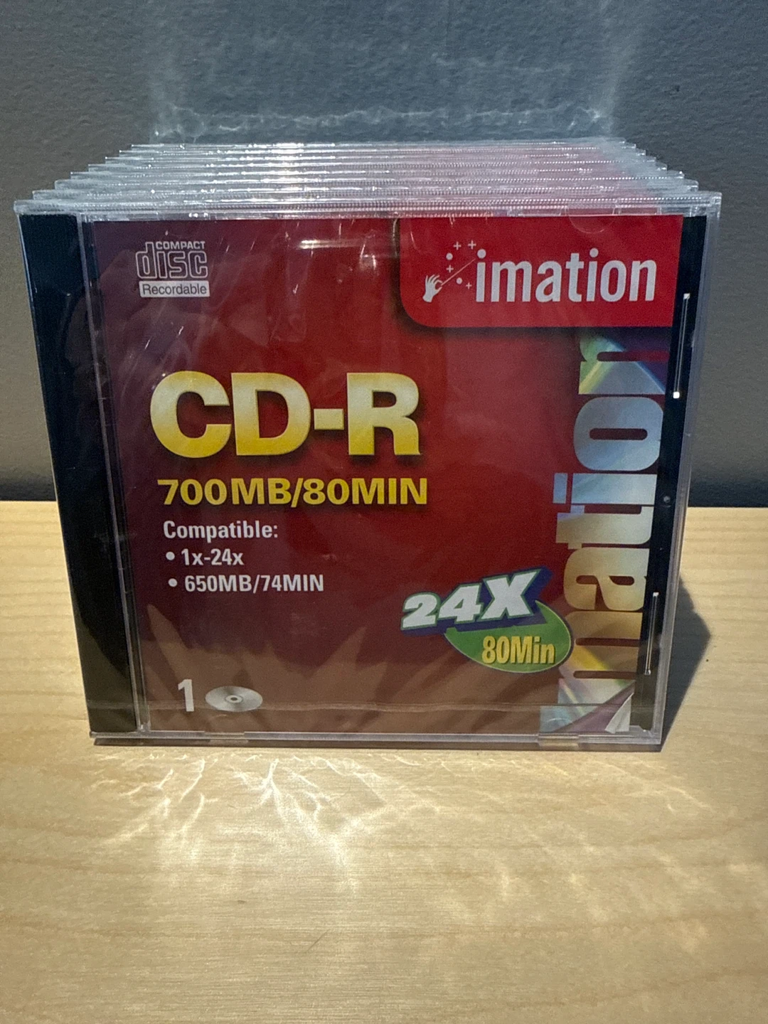 Imation CD-R 700MB/80Min 24x (8 Discs)