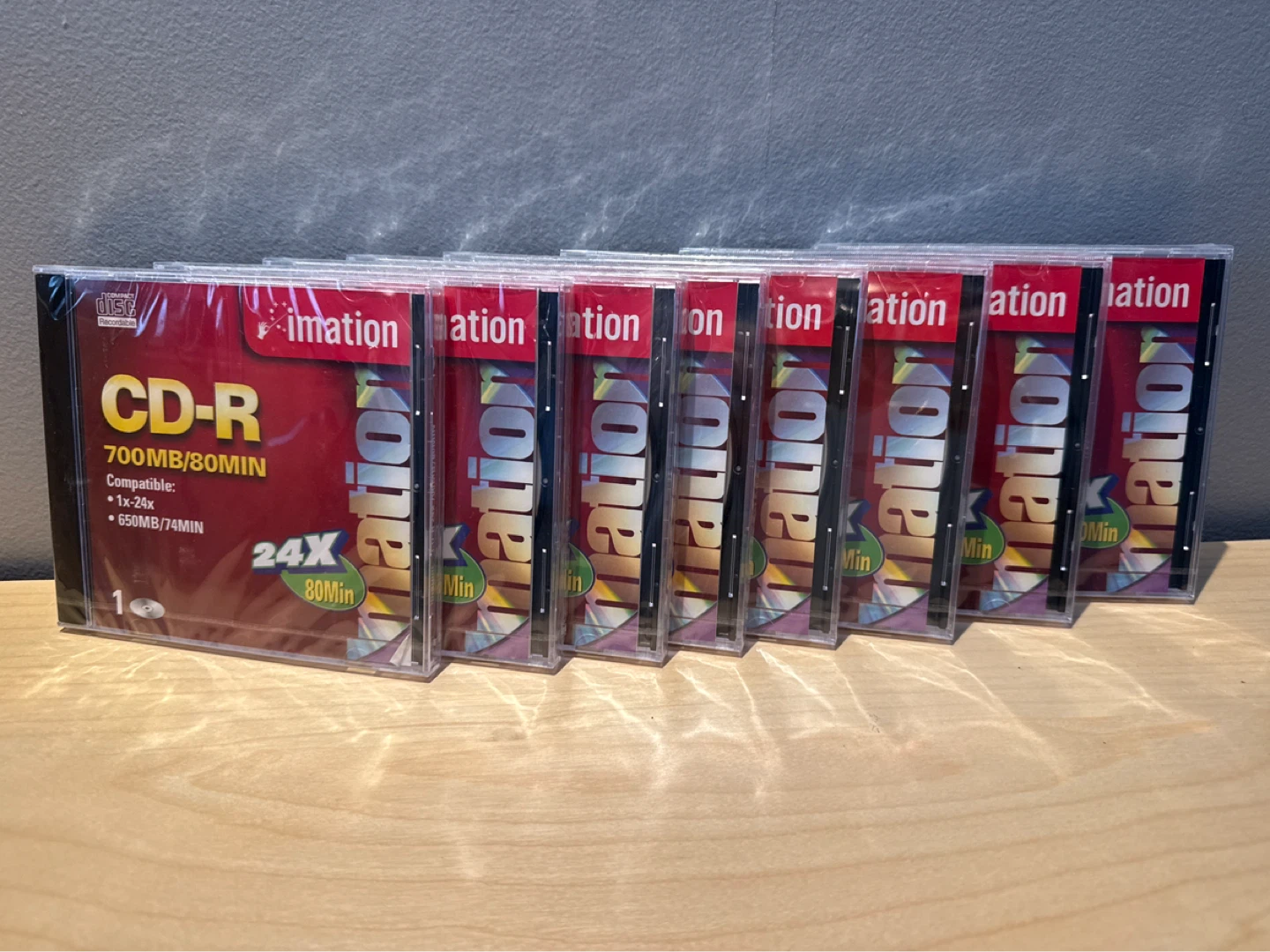 Imation CD-R 700MB/80Min 24x (8 Discs) - photo 2