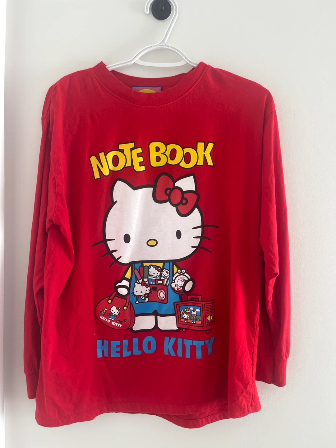 Hello Kitty "Note Book" Long Sleeve T-Shirt