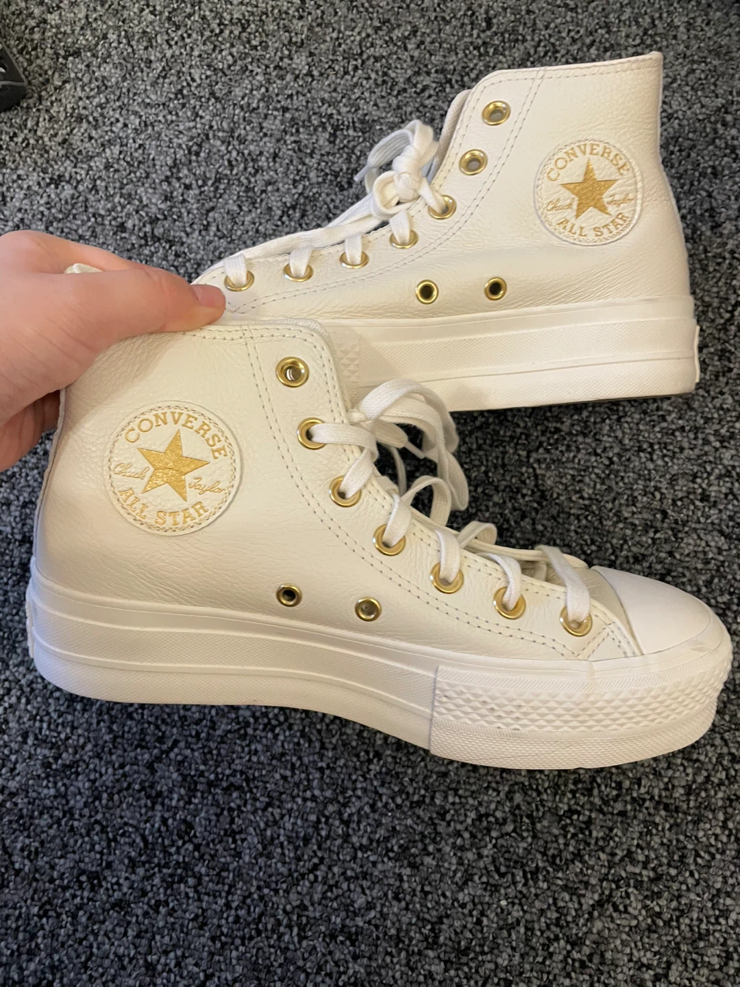 Converse Chuck Taylor  Lift PlatformSneakers White Leather