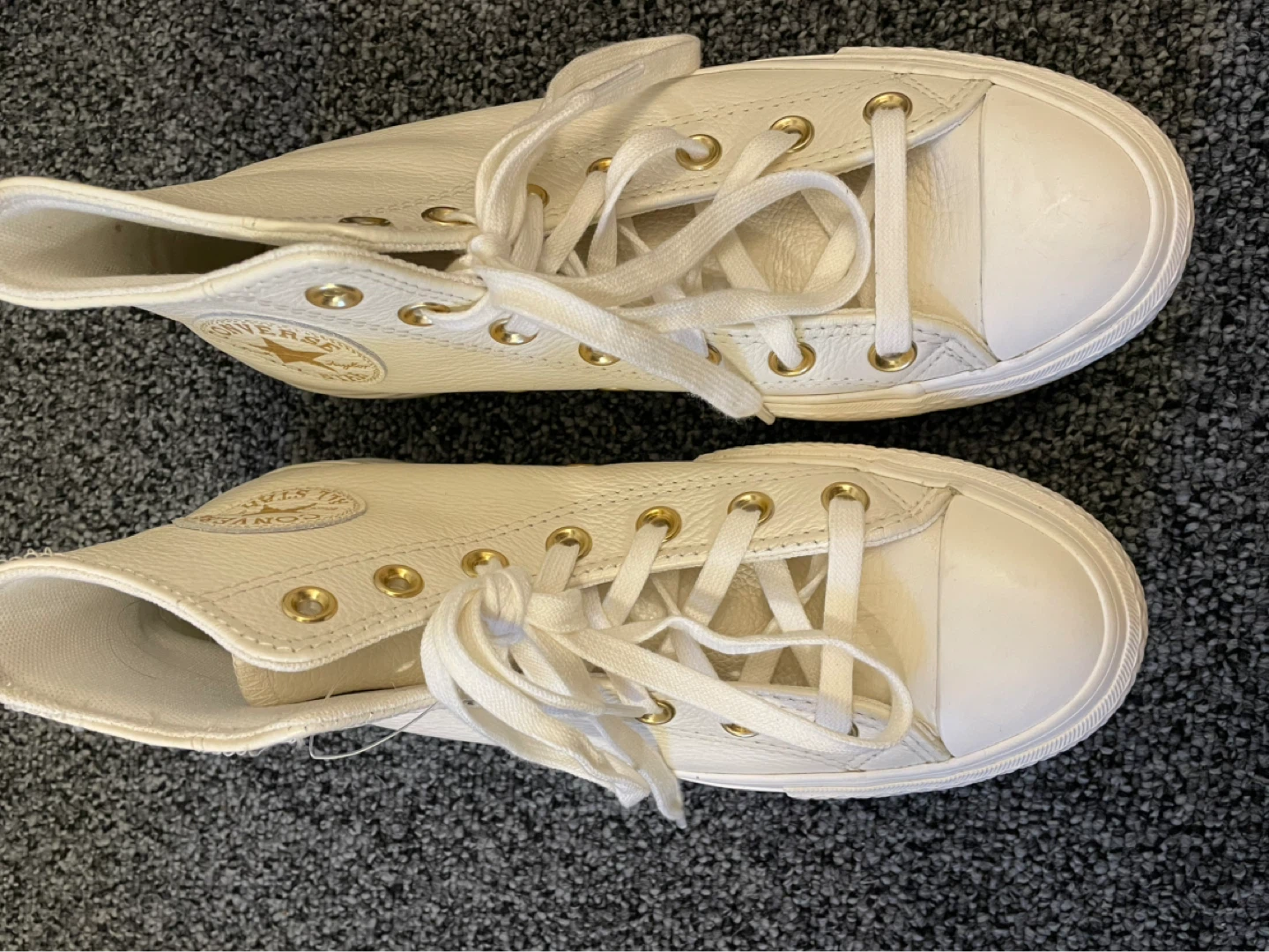 Converse Chuck Taylor  Lift PlatformSneakers White Leather - photo 4