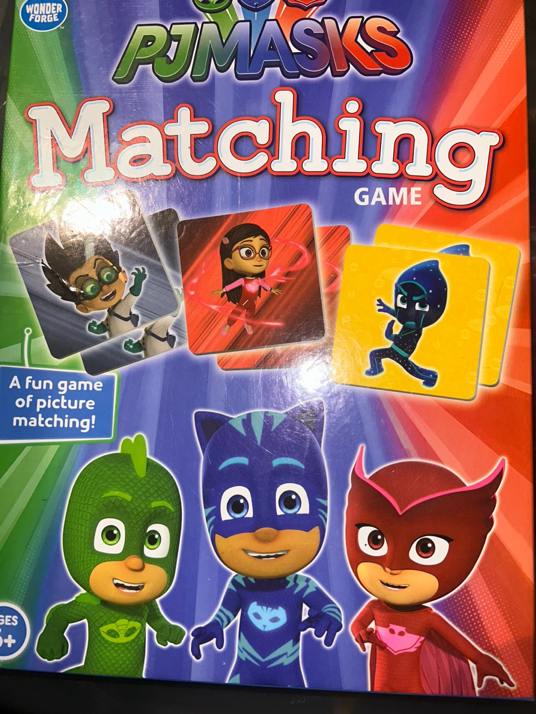 PJ Masks Matching Game by Wonder Forge