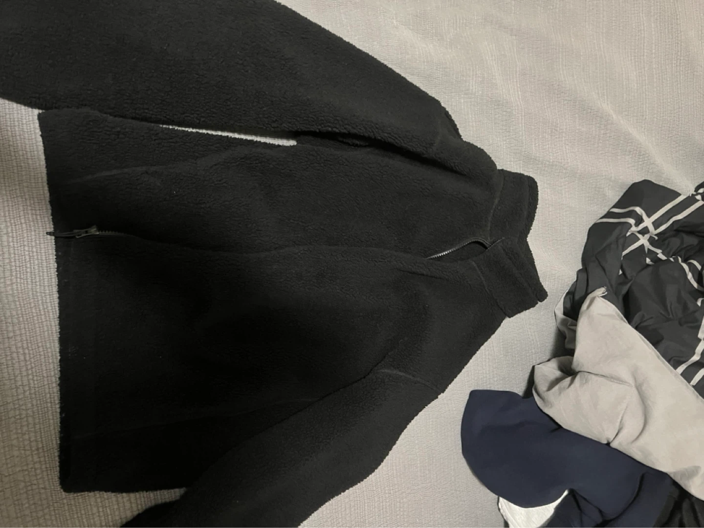 Uniqlo Black Fleece Zip-Up Jacket - photo 2