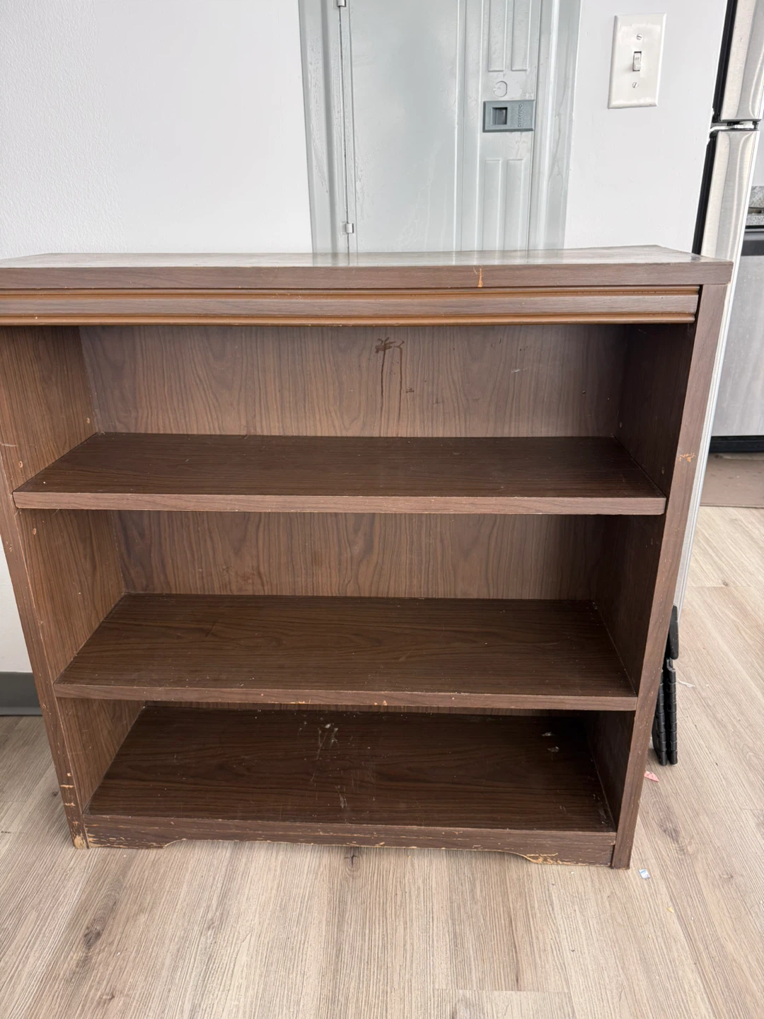 Brown 3-Shelf cabinet