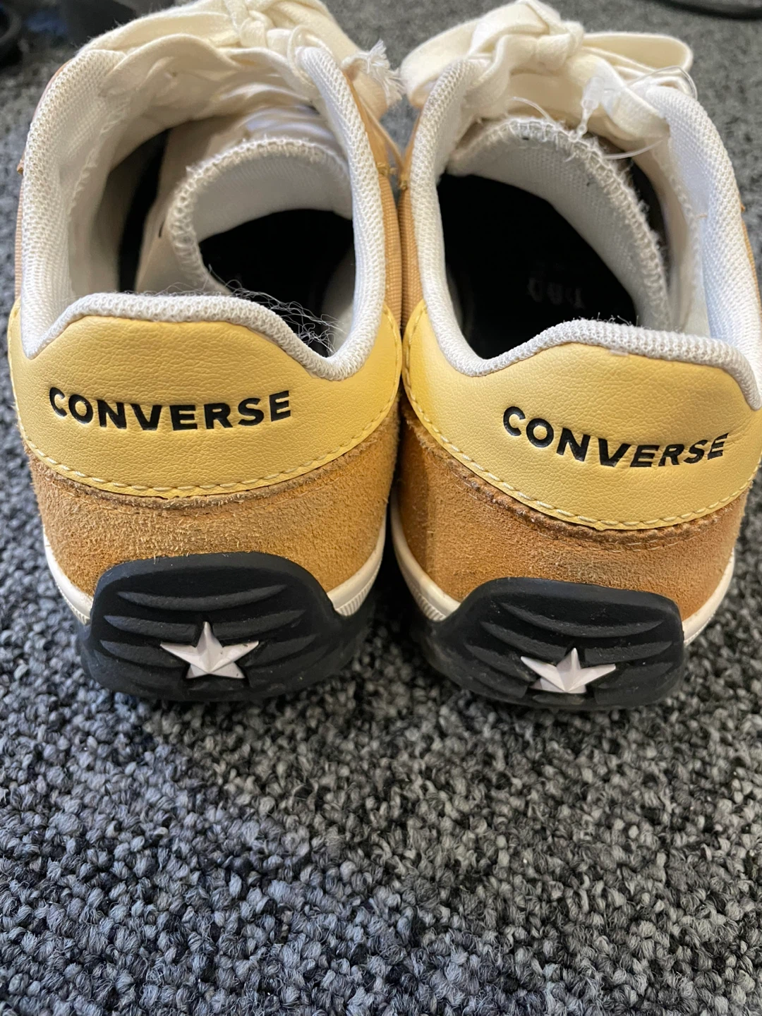 Converse Low Top Sneakers - Tan Suede - photo 2