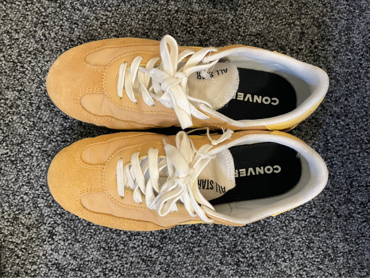 Converse Low Top Sneakers - Tan Suede - photo 3