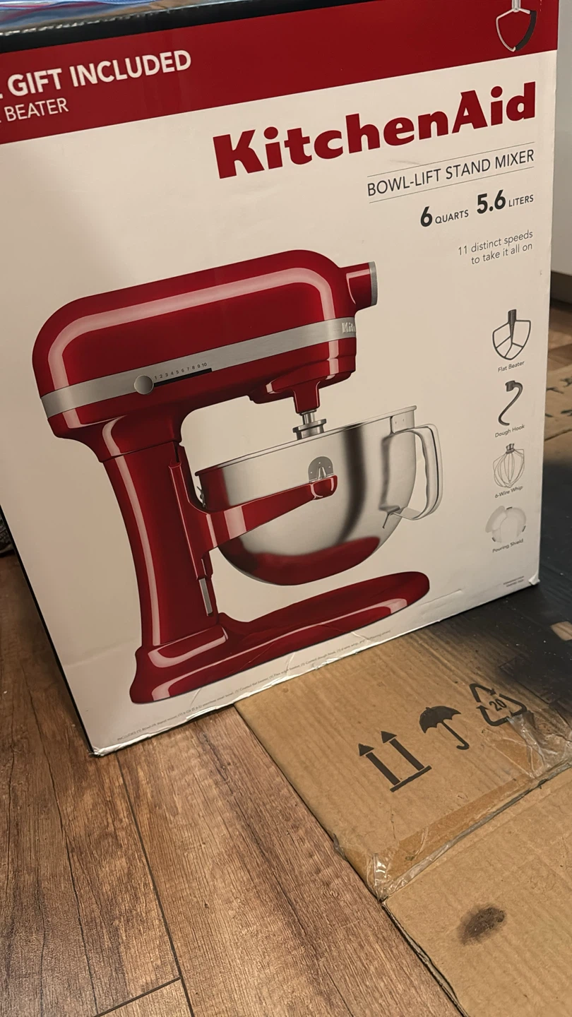 KitchenAid Bowl-Lift Stand Mixer - 6 Quart - Empire Red - photo 3