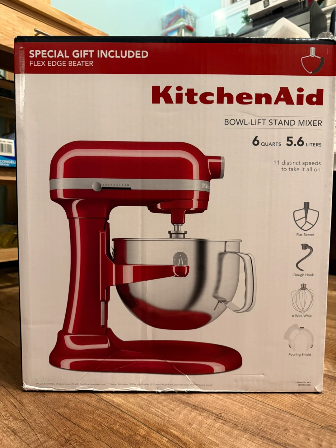 KitchenAid Bowl-Lift Stand Mixer - 6 Quart - Empire Red