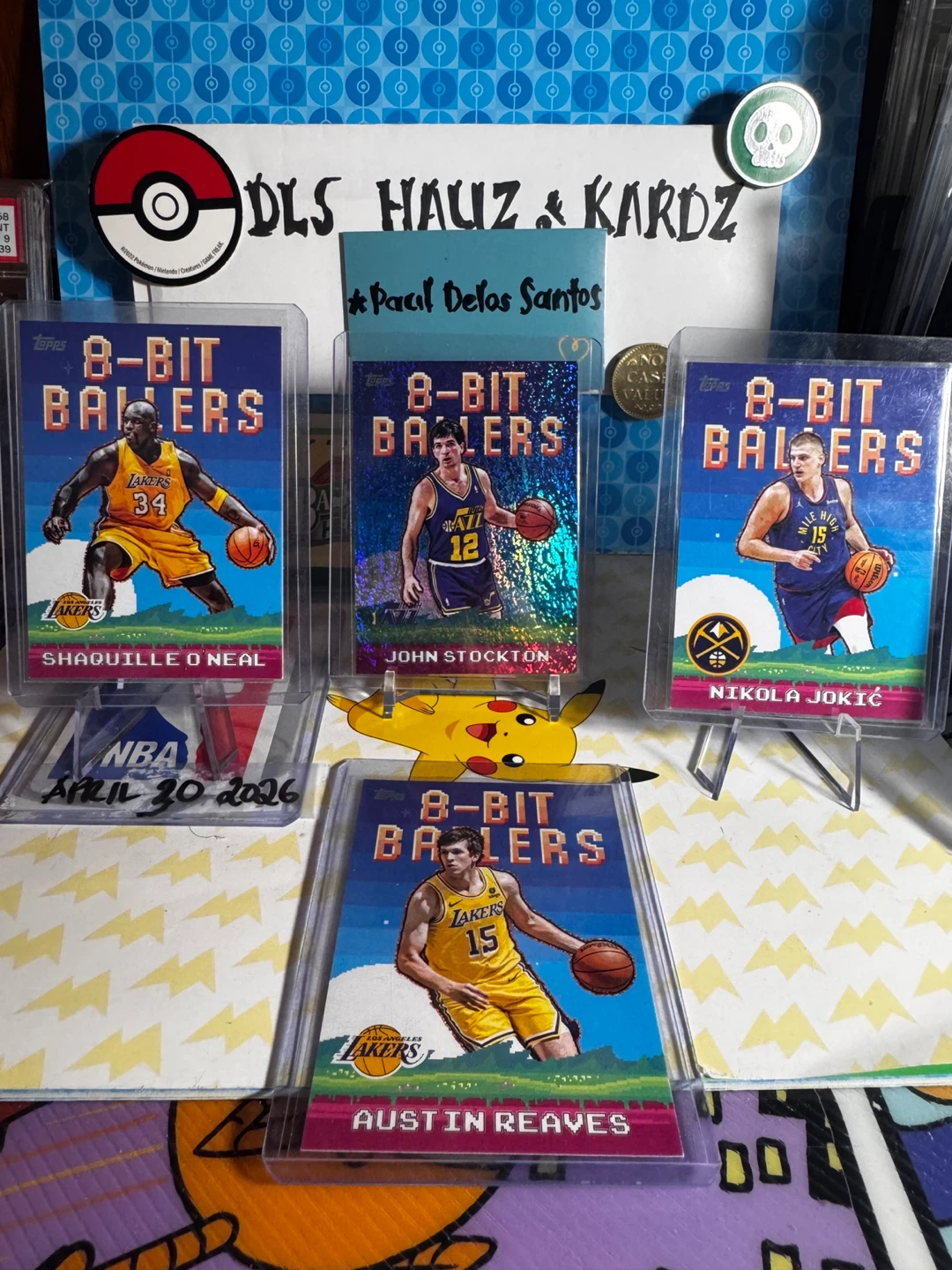 Topps 8-Bit Ballers inserts Trading Card