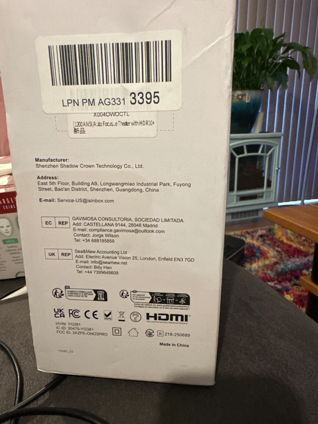 iSinbox YG381 Netflix-licensed Smart Projector - photo 4