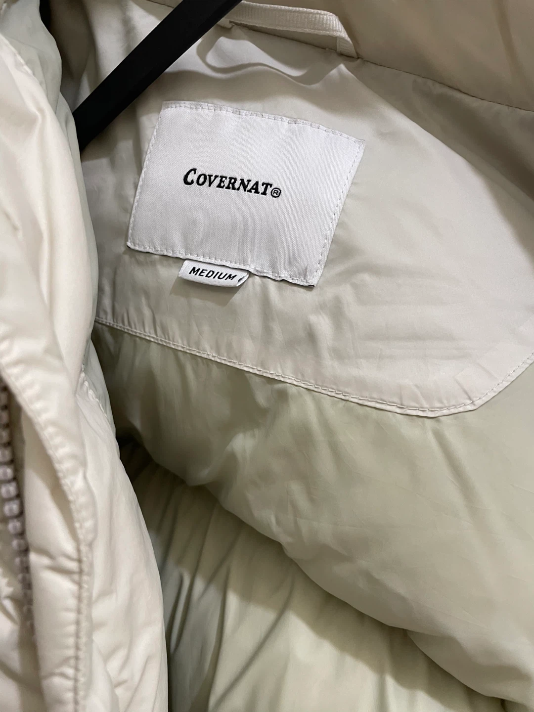 Covernat Puffer Jacket - Cream - Medium - photo 3