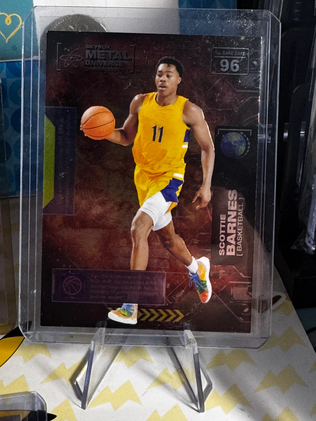 Scottie Barnes 2021 Skybox Metal Universe Basketball Cards - photo 5