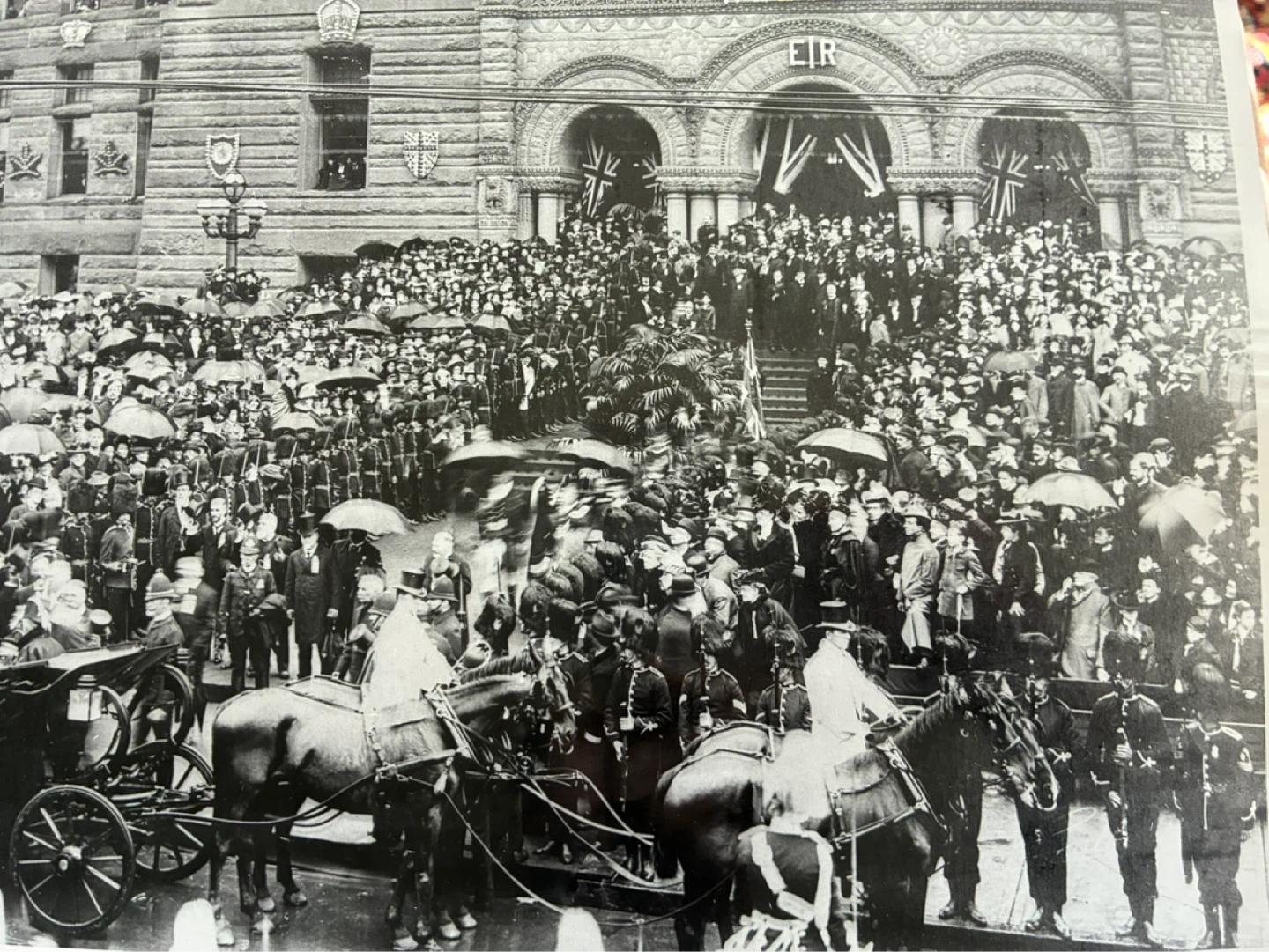 Vintage reprint Toronto history royal tour 1901 BIG photo - photo 5