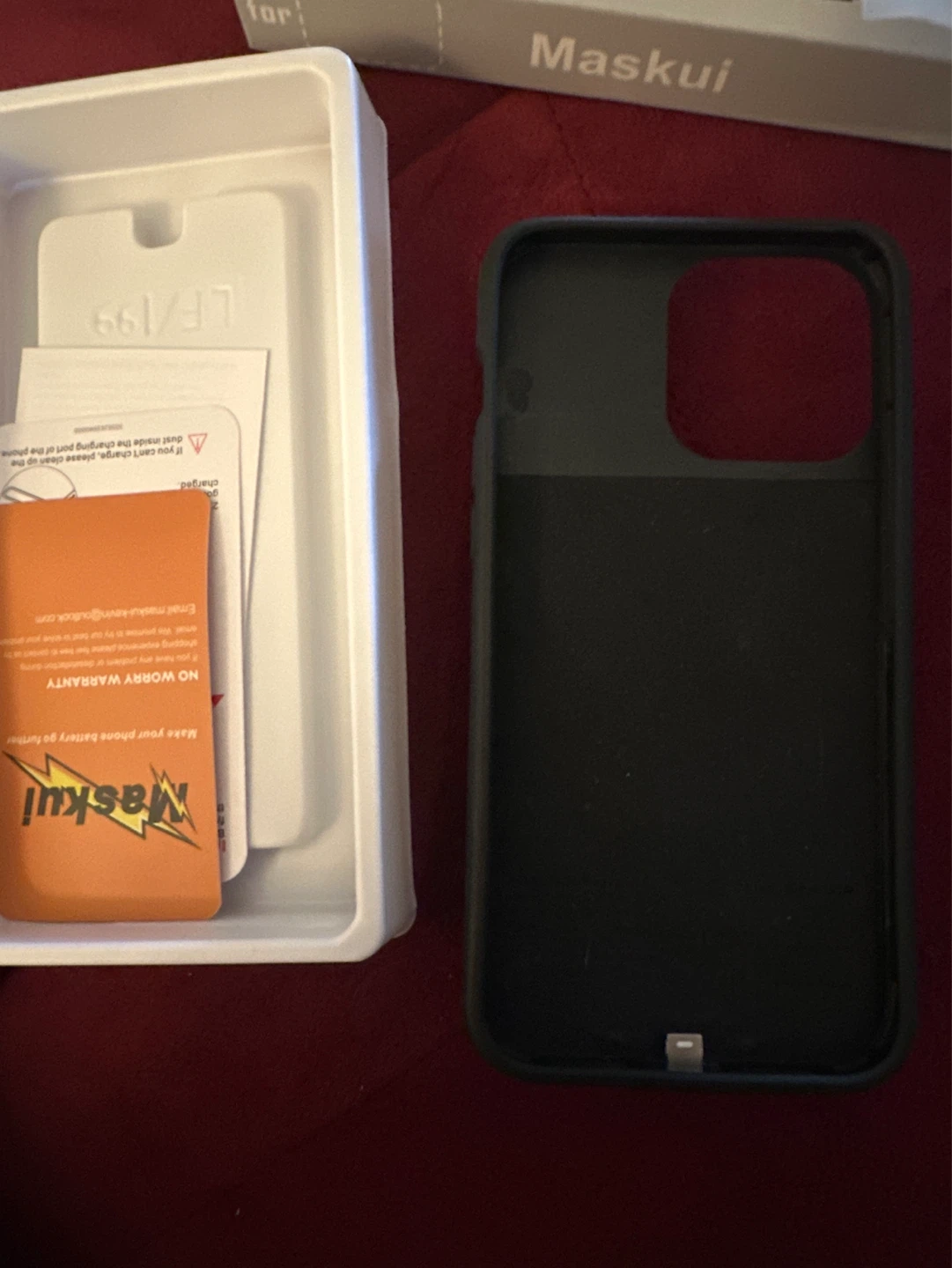 Extended Battery Case for iPhone 12 Pro Max (6.7 inch) Black - photo 5