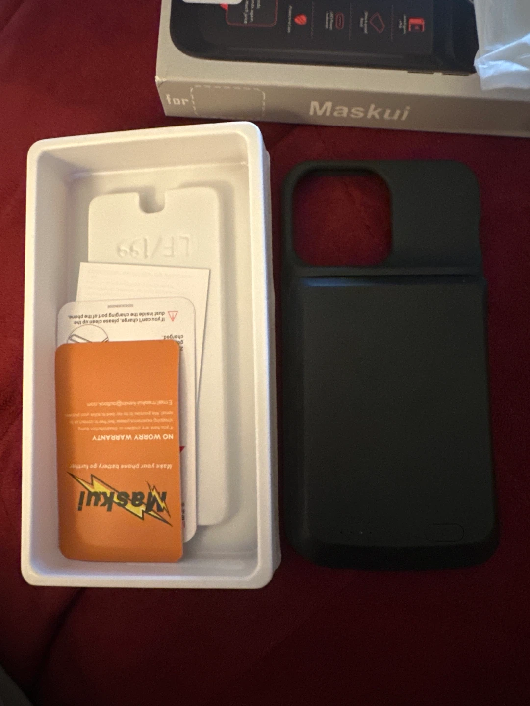 Extended Battery Case for iPhone 12 Pro Max (6.7 inch) Black - photo 4