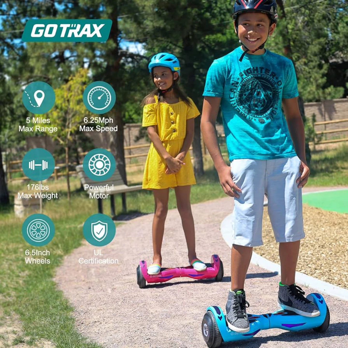 GOTRAX NOVA Hoverboard - Pink - photo 5