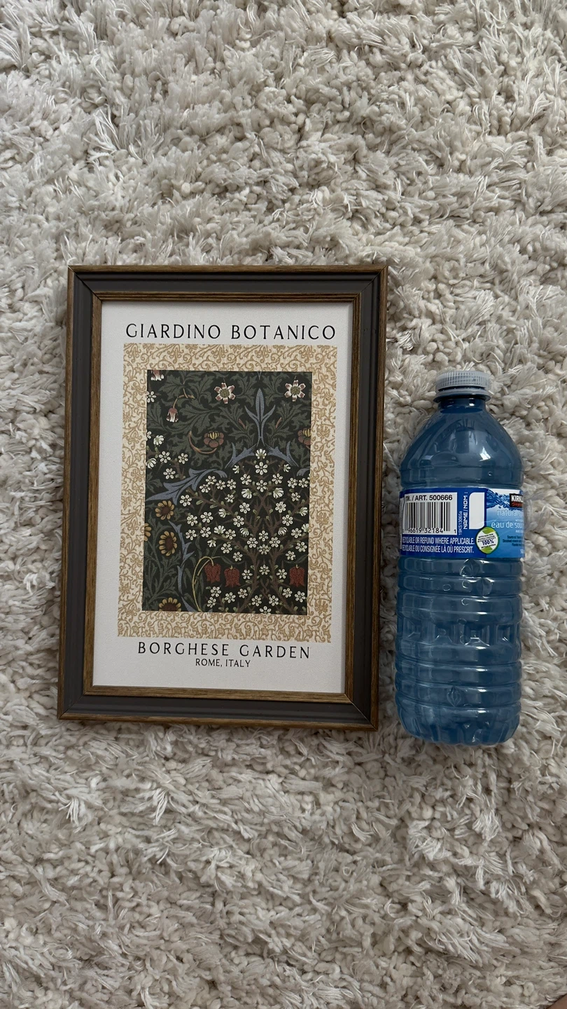 Giardino Botanico Borghese Garden Framed Print - photo 2