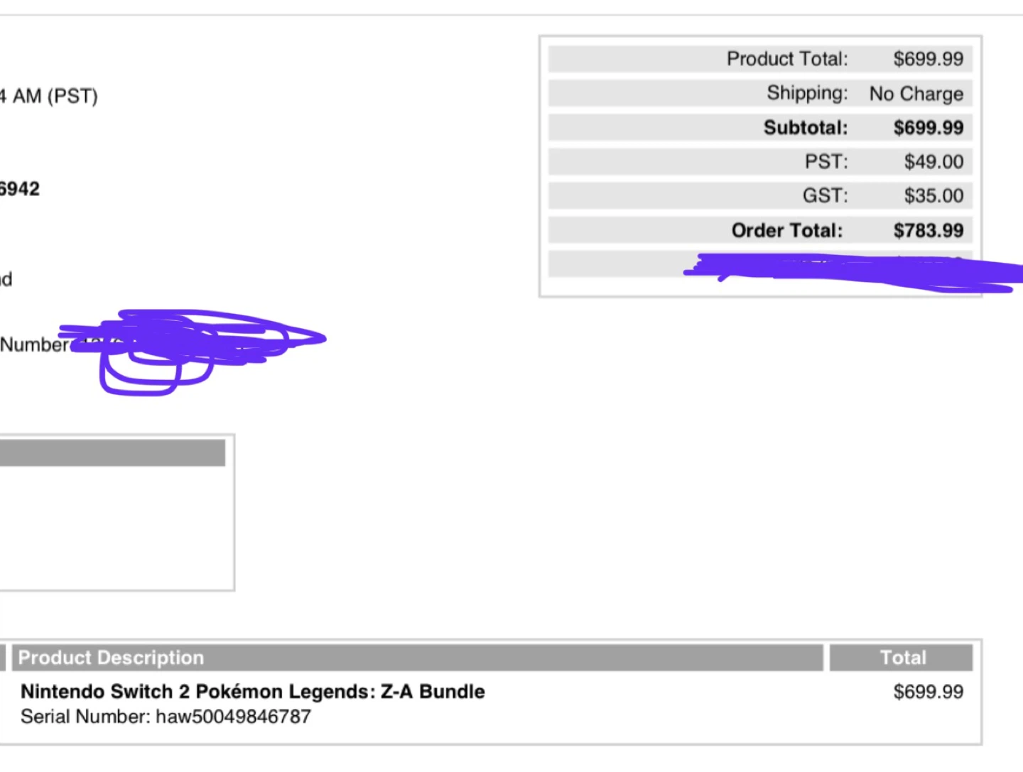Nintendo Switch 2 Pokémon Legends: Z-A Bundle - photo 3