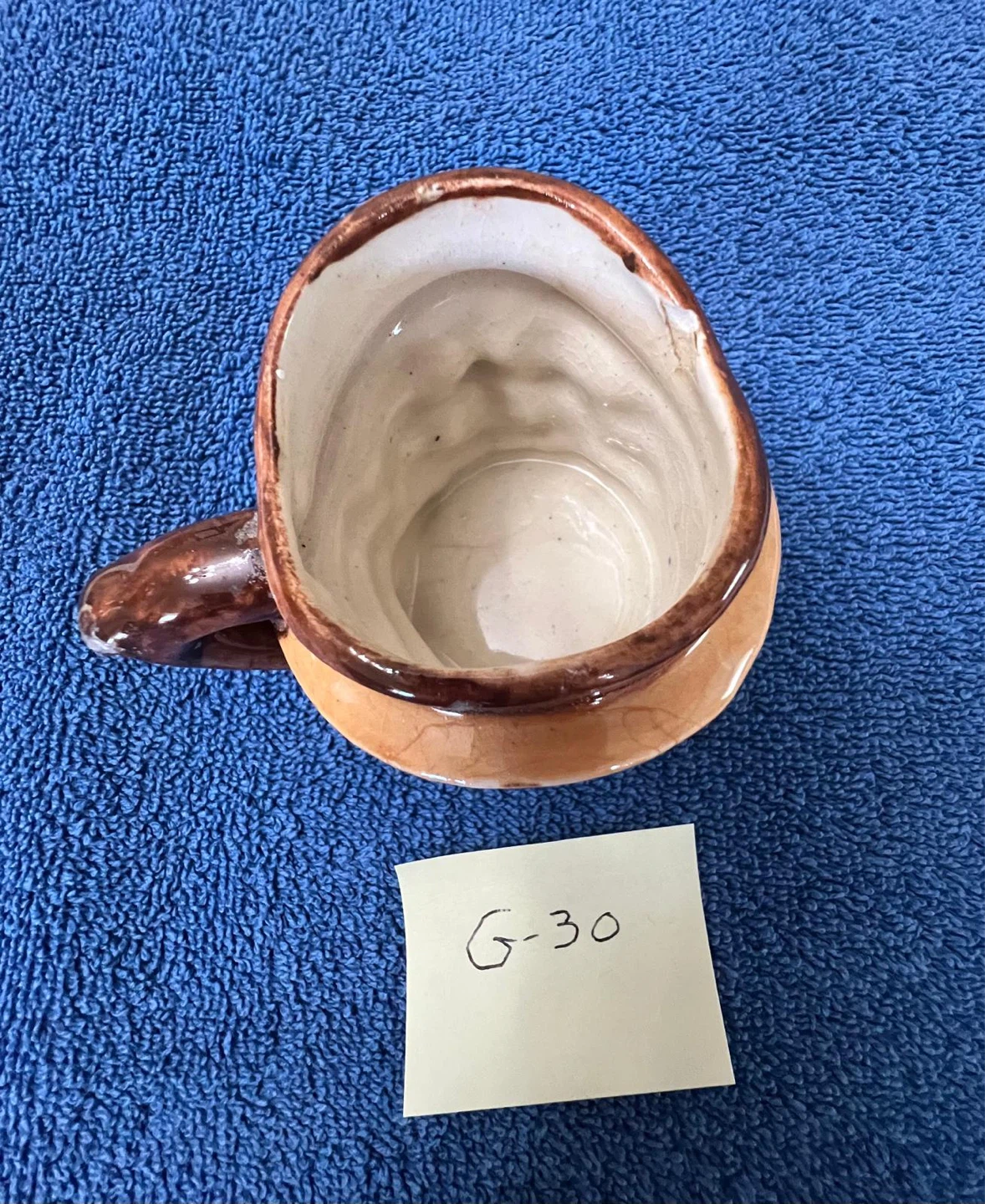 Vintage Miniature Toby Mug (G30) - photo 3