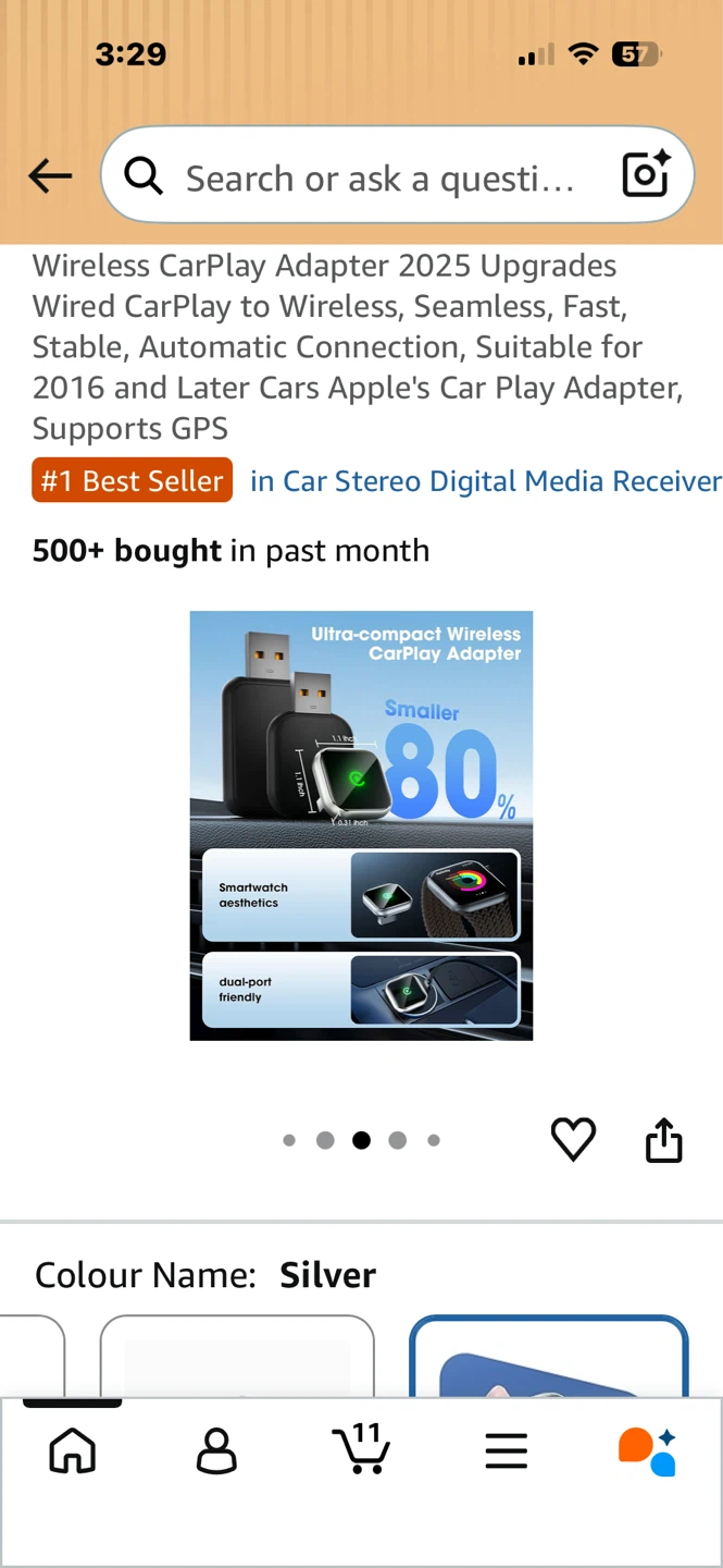 Wireless CarPlay Adapter 2025 - photo 4