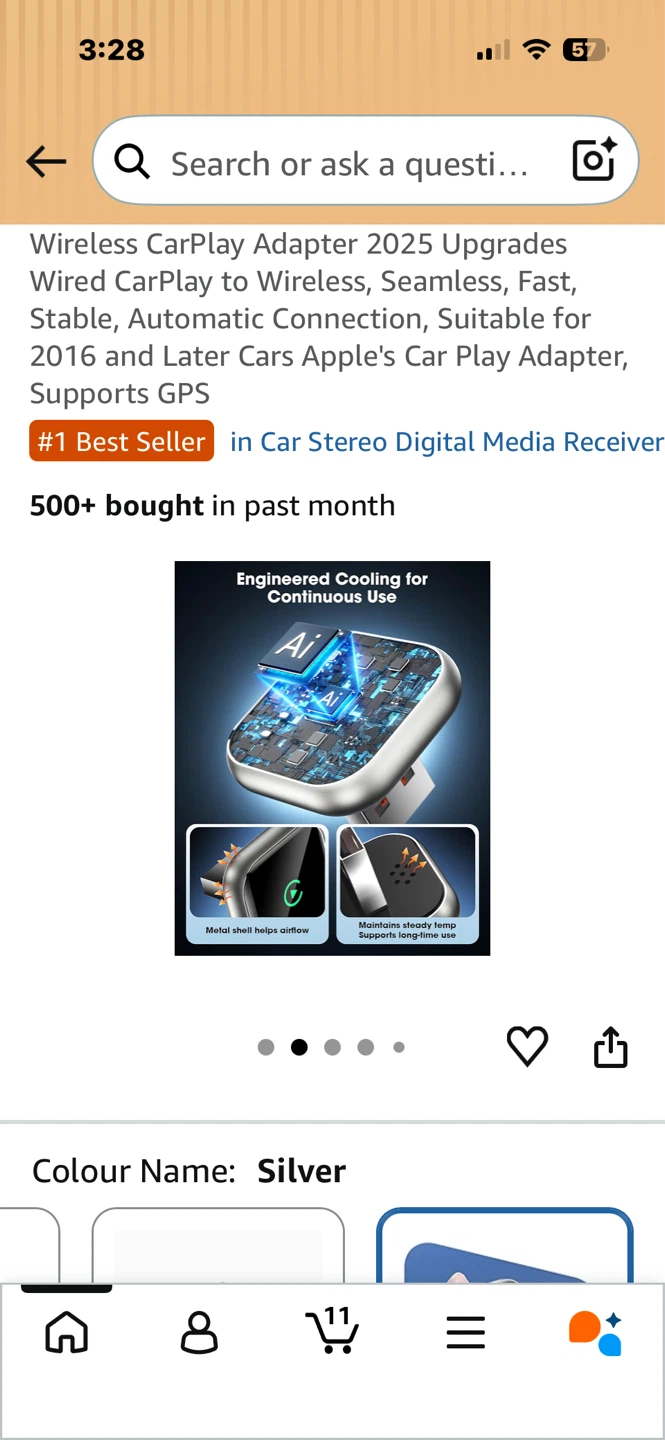 Wireless CarPlay Adapter 2025 - photo 3