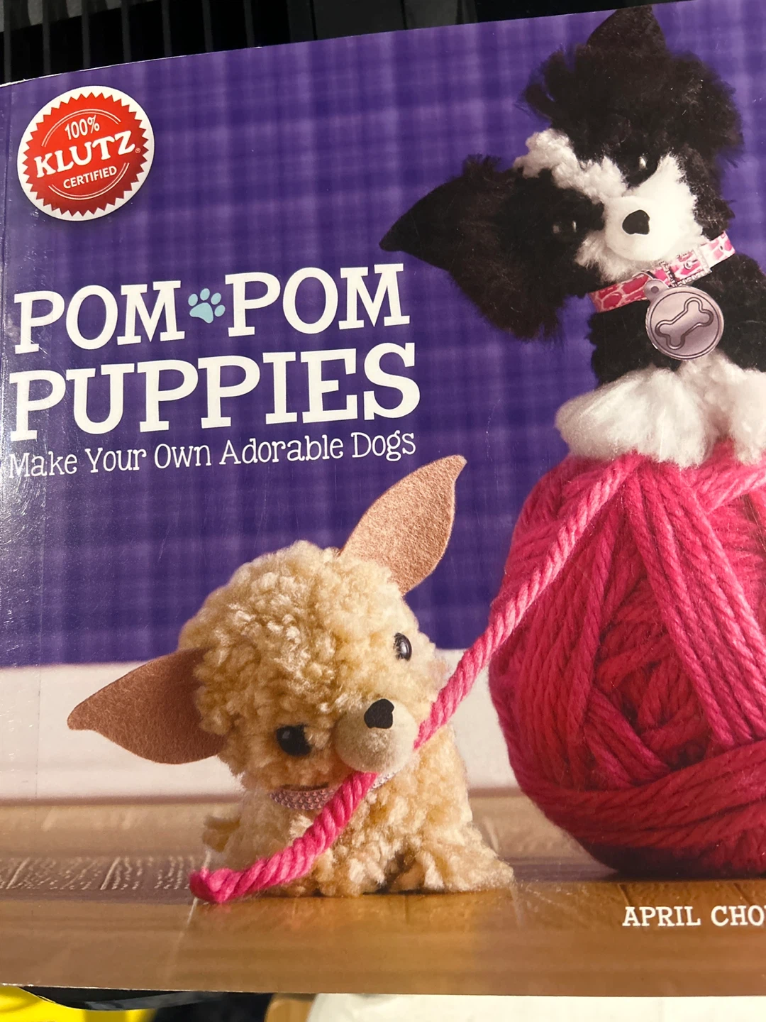 Klutz Pom-Pom Puppies Craft Book