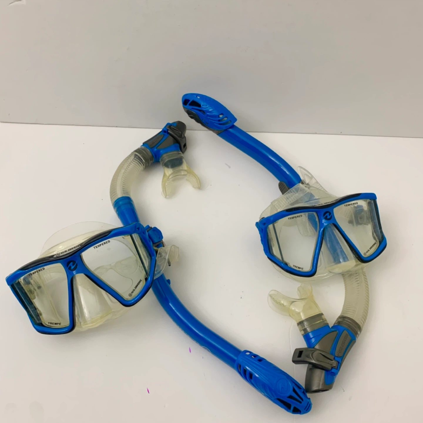 Snorkel Set U.S. Divers Mask Snorkels Swim Diving Gear Sports
