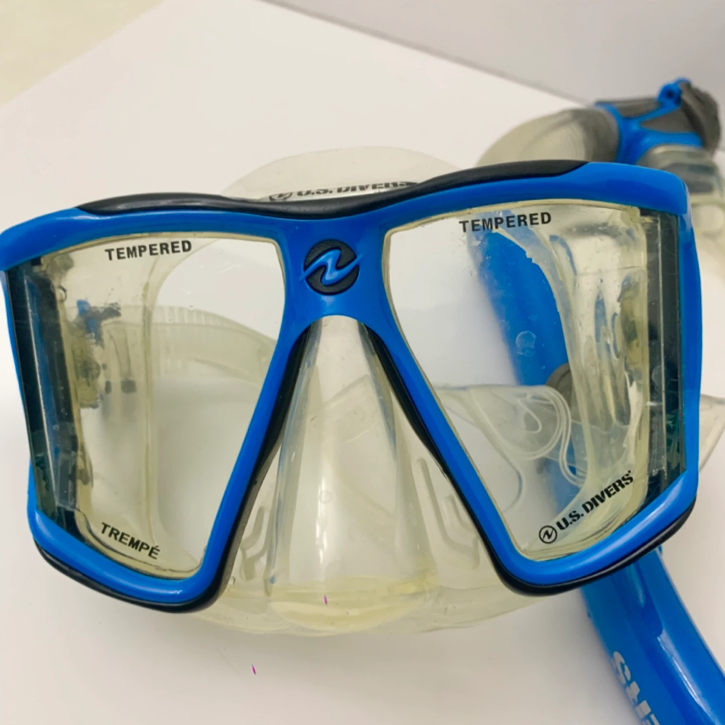 Snorkel Set U.S. Divers Mask Snorkels Swim Diving Gear Sports - photo 3